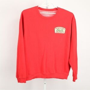 Morgan Wallen One Night At A Time Tour Red Crewneck Sweatshirt
